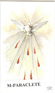 LAMINATED HOLY SPIRIT CUSTOM PRAYER CARD
