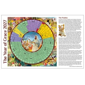 YEAR OF GRACE NOTEBOOK CALENDAR - LAMINATED