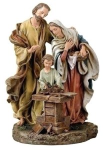 9-1/2 INCH HOLY FAMILY