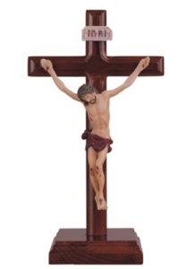 Standing Crucifix 12" H