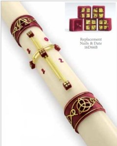 LIGHT OF THE WORLD PASCHAL CANDLE (Root)