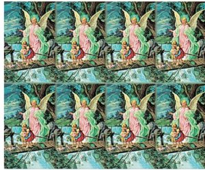 LAMINATED GUARDIAN ANGEL CUSTOM PRAY CARD