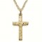 CROSS GOLD OVER STERLING 18" CHAIN