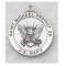 ST. MICHAEL US NAVY PEWTER MEDAL
