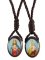 OVAL WOOD SCAPULAR