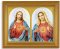 THE SACRED HEARTS FRAMED PRINT