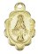 GOLD FINISH MIRACULOUS MEDAL