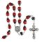 7 mm Red Ladybug Rosary